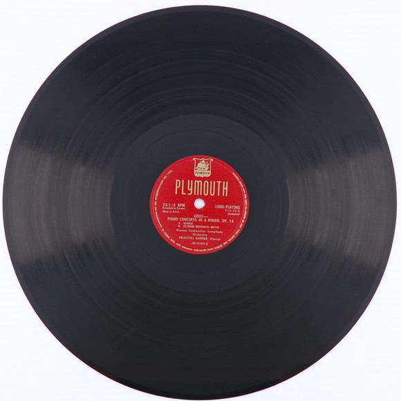 Grieg, Felicitas Karrer– Piano Concerto In A Minor Opus 16 1952 LP Record P12-10 - Picture 15 of 16